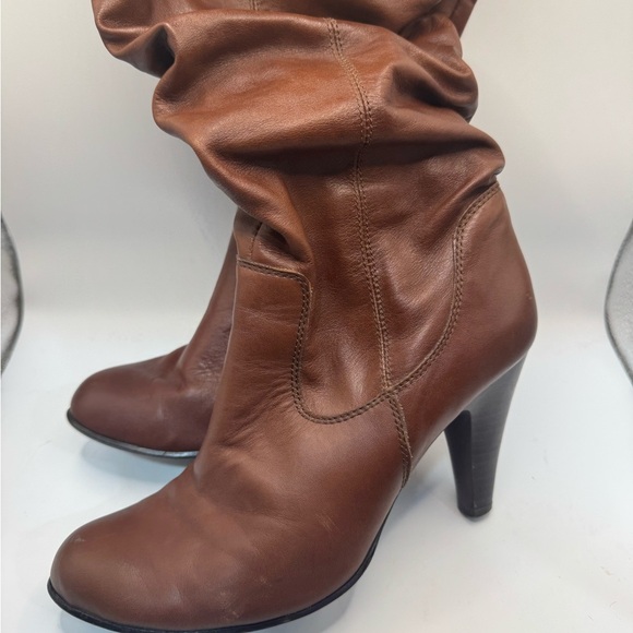 Aldo Dark Brown Leather Footwear - Picture 4 of 7